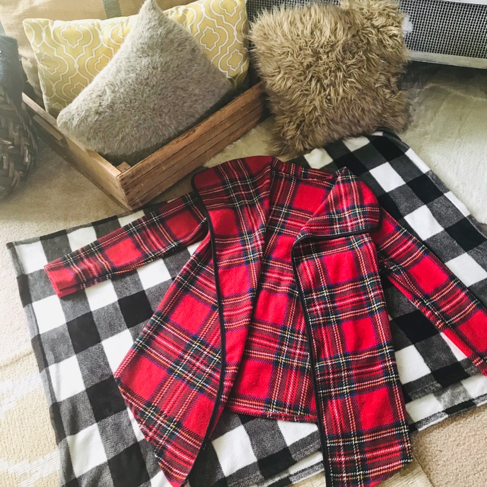 Red Plaid Coat